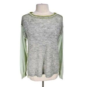 Sundance Women Knit Sweater Size M Light Weight Crew Neck Long  Sleeve  205P